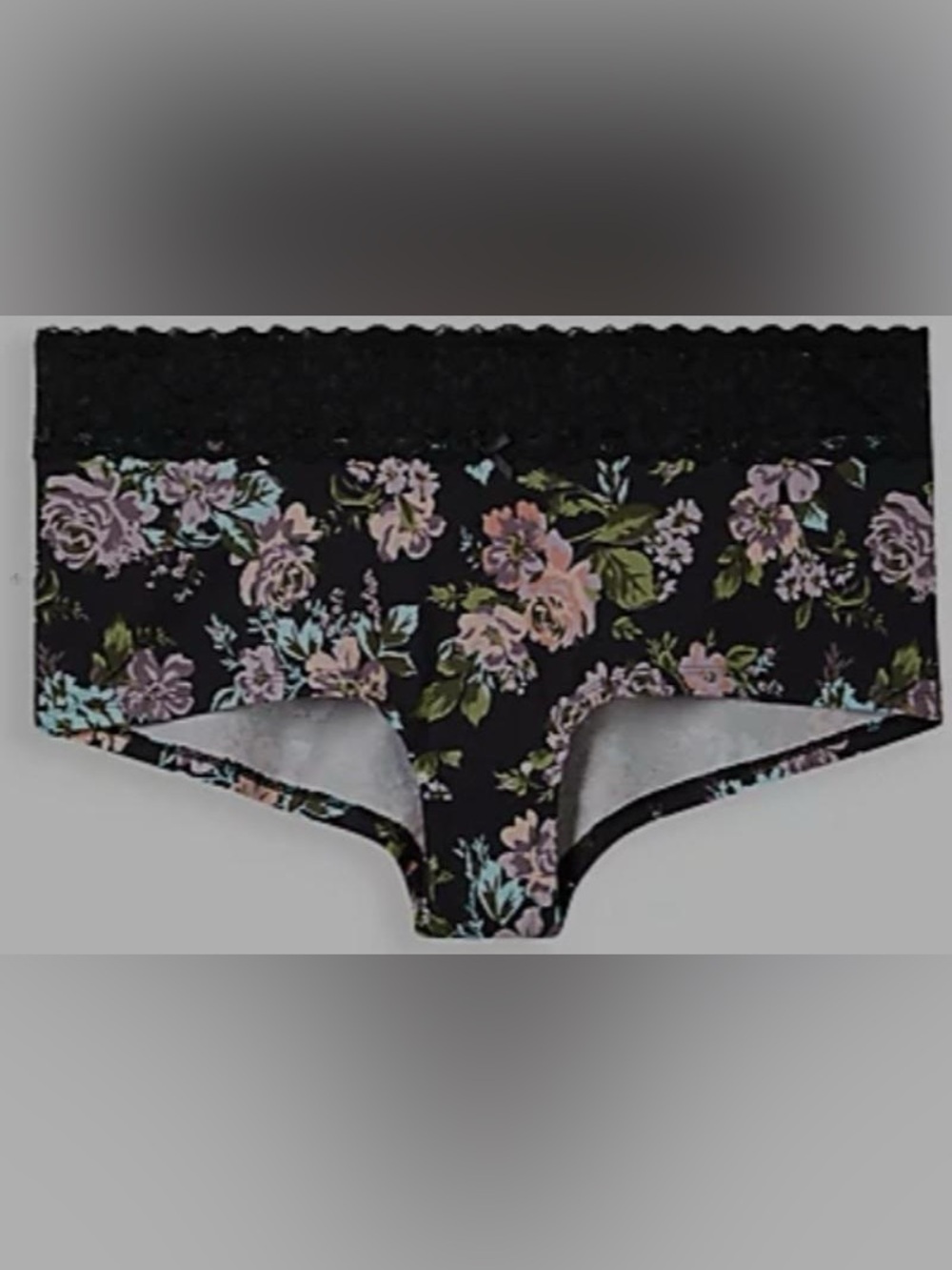 Torrid Cotton Mid-Rise Lace Trim Boyshort Panties Size 3X NEW